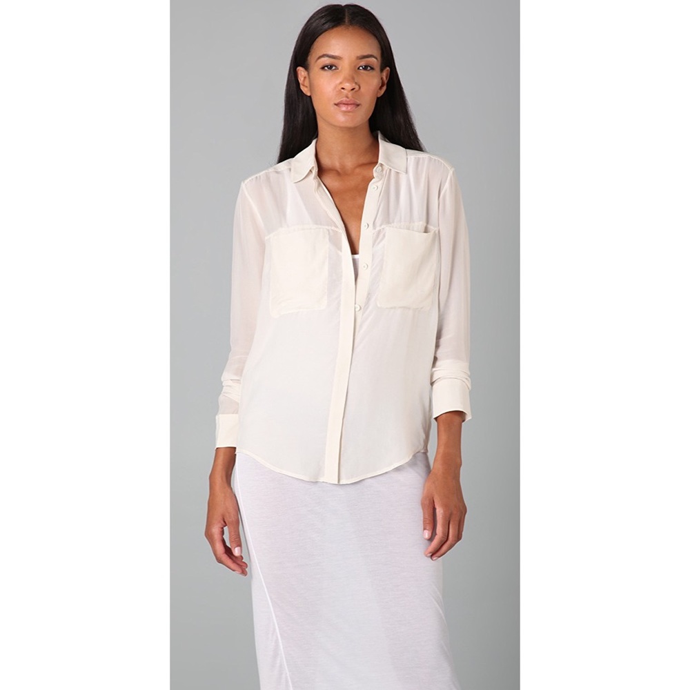 Alexander Wang t | Long Sleeve Blouse